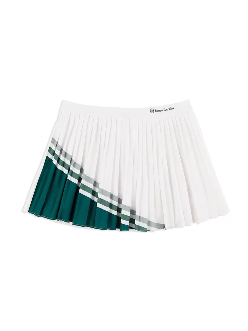 Best Women'S Monza Tennis Skort- Brilliant White For The Court